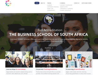 businessschool.co.za screenshot