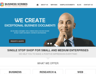 businessscribes.net screenshot