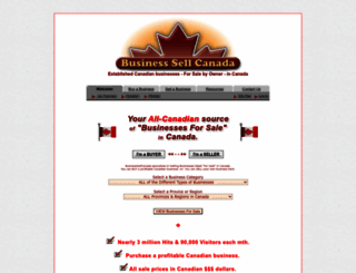 businesssellcanada.com screenshot
