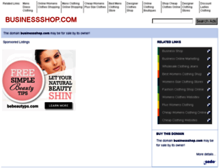 businessshop.com screenshot