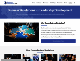 businesssimulations.com screenshot