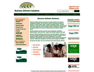 businesssoftwaresolutions.info screenshot