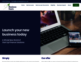 businessstarts.co.uk screenshot