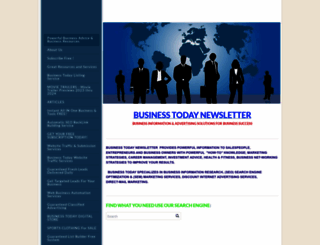 businesstodaynewsletter.com screenshot