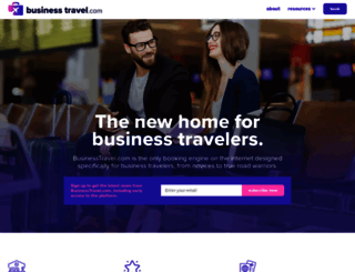businesstravel.com screenshot