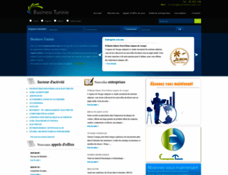 businesstunisie.com screenshot