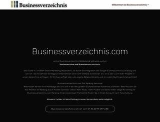 businessverzeichnis.com screenshot