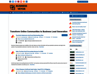 businessveyor.com screenshot