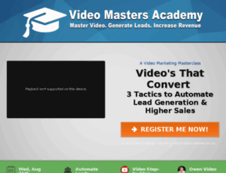 businessvideomarketingsummit.com screenshot