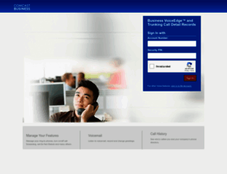 businessvoice.comcast.net screenshot