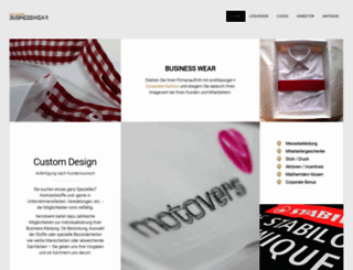 businesswear.de screenshot