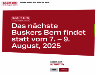 buskersbern.ch screenshot