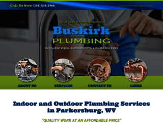 buskirkplumbing.com screenshot
