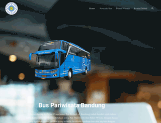 buspariwisatabandung.com screenshot