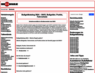 bussgeldkatalog.biz screenshot