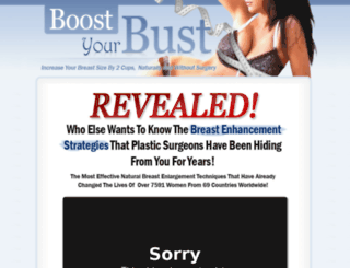 bust-serum.recommendedweightlossdiet.com screenshot
