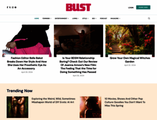 bust.com screenshot