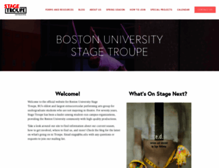 bustagetroupe.com screenshot