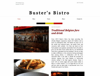 bustersbistro.com screenshot