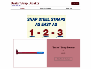 busterstrapbreaker.com screenshot