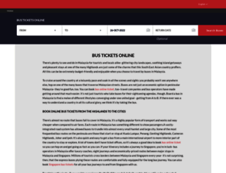 busticketsonline.com screenshot