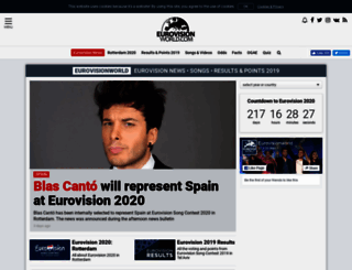 busy.eurovisionworld.com screenshot