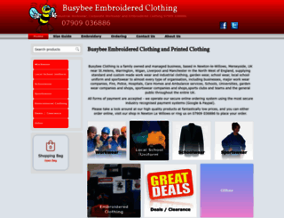 busybeeclothing.com screenshot