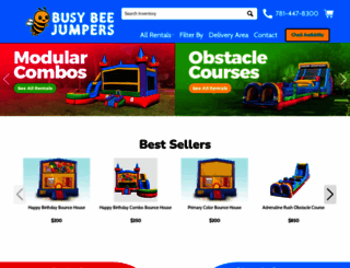 busybeejumpers.com screenshot