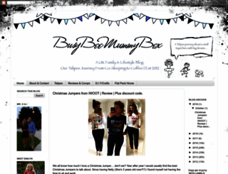 busybeemummybex.blogspot.be screenshot