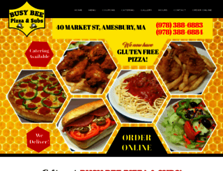busybeepizza.com screenshot