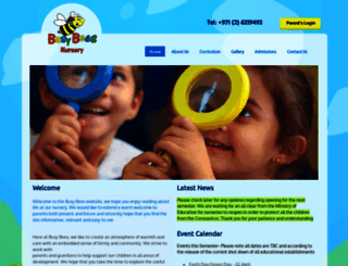 busybees-nursery.com screenshot