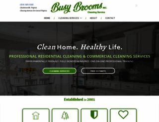 busybroomsinc.com screenshot