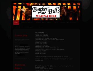 butcherbillsmeats.com screenshot