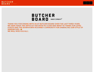 butcherboard.com screenshot