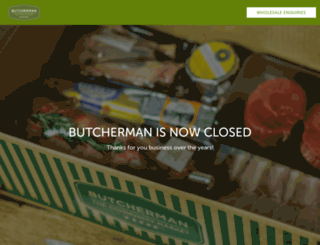 butcherman.com.au screenshot