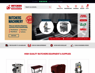 butchersequipment.co.uk screenshot