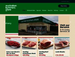 butchersstore.com.au screenshot
