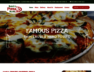 butchs-pizza-north.com screenshot