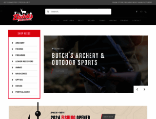 butchsarchery.com screenshot