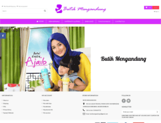 butikmengandung.com screenshot