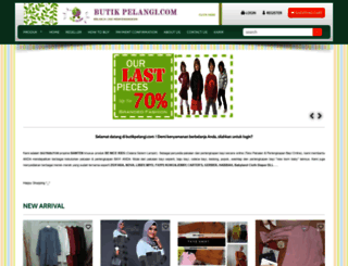 butikpelangi.com screenshot