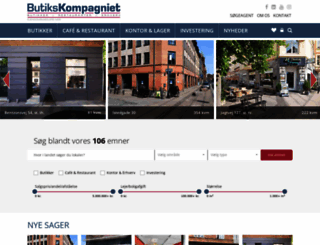 butikskompagniet.dk screenshot