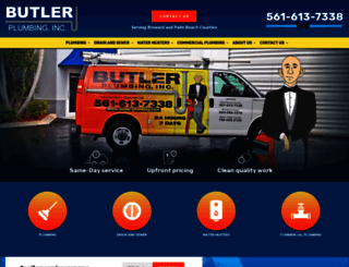 butler-plumbing.com screenshot