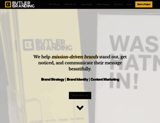 butlerbranding.com screenshot