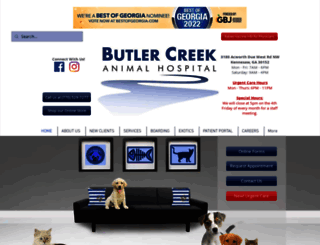 butlercreekah.com screenshot