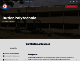 butlerpolytechnic.com screenshot