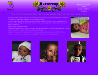 buttercupchildrenstrust.org.uk screenshot