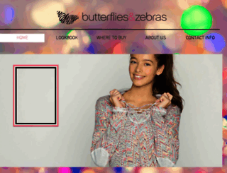 butterfliesandzebras.com screenshot