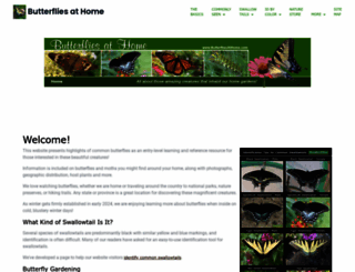 butterfliesathome.com screenshot