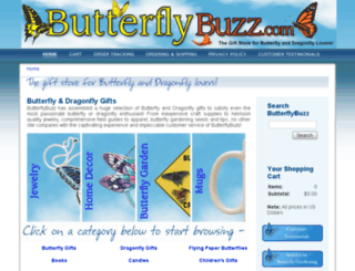 butterflybuzz.com screenshot